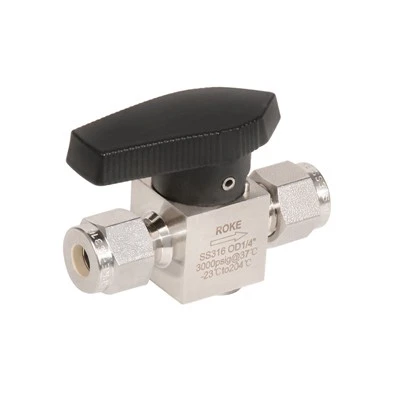 Falf plwg Ferrule dwbl